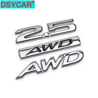 DSYCAR 1ชิ้น3D โลหะ AWD รถด้านข้างบังโคลนหลังสัญลักษณ์ลำต้นตราสติกเกอร์เหมาะสำหรับรถยนต์สากลสติกเกอร์ Hiasan Mobil