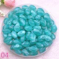 New 30pcs 13x8x7mm Imitation Stone Beads Oval Shape Acrylic Beads for Jewelry Making DIY #04 Beads