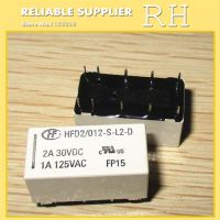 Yingke รีเลย์10ชิ้น/ล็อต Hfd2-012-s-l2-d Hfd2-024-s-l2-d Hfd2-005-s-l2-d 1a 10pin แลทชิ่งรีเลย์แม่เหล็ก