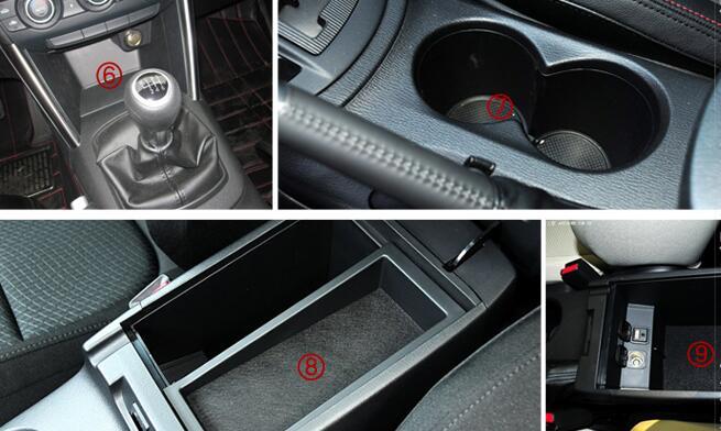 รถ-anti-dirty-pad-ประตู-groove-gate-slot-ถ้วย-armrest-storage-pad-anti-slip-mat-สำหรับ-mazda-cx-5-2013-2014