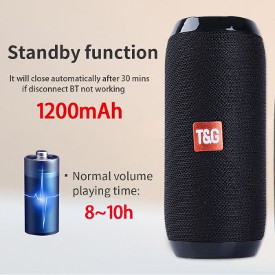 Portable Bluetooth Speaker Wireless Bass Subwoofer Waterproof Outdoor Speakers Boombox AUX TF USB  Stereo Loudspeaker Music Box Wireless and Bluetooth
