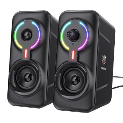 Gaming Computer Speaker USB Wired Speakers 3D Stereo Sound Surround Loudspeaker LED Subwoofer Support Bluetooth 3.5mm Jack