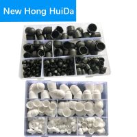 Black White Dome Protection Cap Covers Exposed Hexagon Plastic PE Nut Bolt Assortment Kit Nails Screws Fasteners