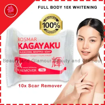 Shop Rosmar Kagayako 1bar Soap Scar Remover 10x Whitening with great  discounts and prices online - Jan 2024