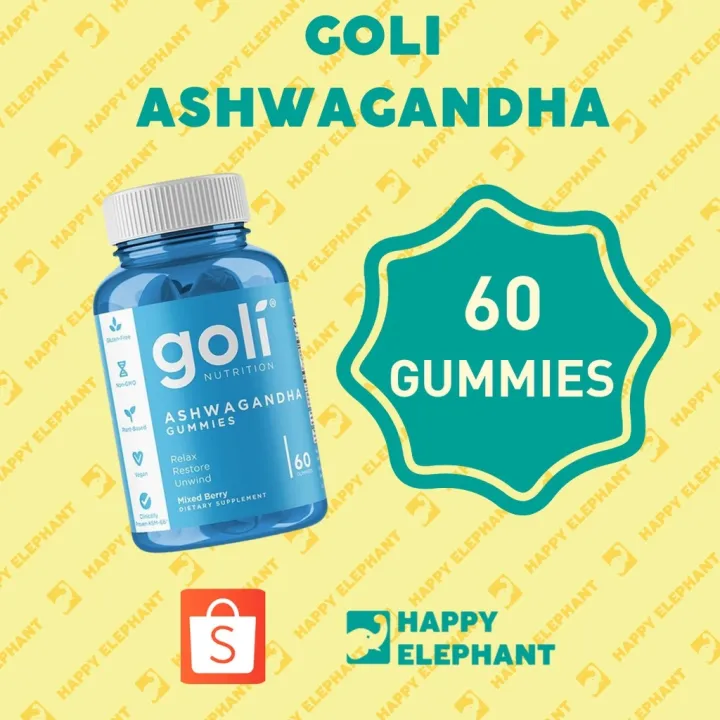 GOLI ASHWAGANDHA GUMMIES Lazada PH