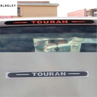 สติกเกอร์รถคาร์บอนไฟเบอร์ไฟเบรคสูงหลอดไฟ S แบบติดสูง1ชิ้นสำหรับ Mk1 Vw Touran Volkswagen 2011-2015