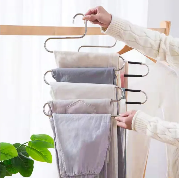 Servetto Self System pull-out folding tie rack/ skirt rack/ trousers rack
