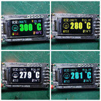 IPS หน้าจอสีคณะกรรมการควบคุม T12 JBC245ควบคุมหลักจอแสดงผลดิจิตอลแสงสีขาว210บัดกรีอุณหภูมิคงที่บัดกรี