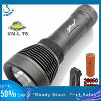 3000LM กางเกงในดำน้ำ XM-T6ไฟฉาย LED โคมไฟกันน้ำ