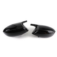 【cw】 Suitable for BMW Z4 E89 Bright Black Carbon Fiber Horn Replacement Rear-View Mirror Shell Cow Earmuffs ！