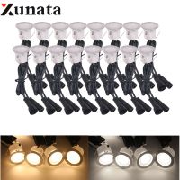 ✇∋❦ 1-16PCS 12V LED Deck Lights IP67 Waterproof Landscape Deck Lighting Recessed Underground Lamp Garden Pathway Stairs Decoration