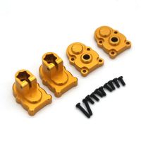 For FMS FCX24 Metal Rear Portal Housing Counterweight 1/24 RC Crawler Car Upgrades Parts Accessories