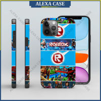 Roblox เคสโทรศัพท์สำหรับ iPhone 14 Pro Max / iPhone 13 Pro Max / iPhone 12 Pro Max / iPhone 11 Pro Max / XS Max / iPhone 8 Plus / iPhone 7 plus ฝาครอบเคสป้องกันหนังแกะป้องกันการตก 6R72KK