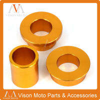 Gold Front Rear Wheel Hub Spacers For Suzuki DRZ400 DRZ400S DRZ400E 2000-2015 Off Road Supermoto Racing