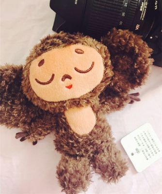 ตุ๊กตาลิงน่ารัก ผ้ากํามะหยี่ขนนิ่ม ของขวัญ ของเล่นสําหรับเด็ก