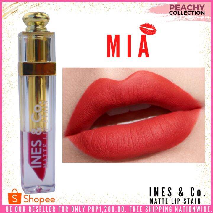 [INESCO.PH] Matte Lip Stain MIA Long Lasting Lip Stain Highly Pigmented