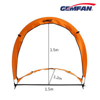 150X150X120CM Gemfan พับเสาไฟเบอร์กลาสอเนกประสงค์ Airgates สำหรับ RC FPV แข่งฟรีสไตล์ Tinywhoop Cinewhoop ลูกกระจ๊อก