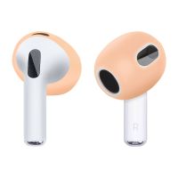 เคสป้องกันซิลิโคนหมวกคลุมใบหูสำหรับ AirPods 3 (สีส้ม) (มีในสต็อก)