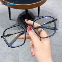 Zilead Anti Blue Light Computer Myopia Glasses Women Men Big Frame Square Nearsighted Eyeglasses For Vision Diopters0-600 Unisex