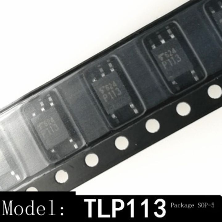 10pcs-ใหม่-original-นำเข้า-p113-tlp113-sop-5-smd-ความเร็วสูง-optocoupler