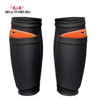 WorthWhile 1 Pair Soccer Football Shin Guards Teens Socks Pads Professional Shields Legging Shinguards Sleeves Protective Gear Supports Braces