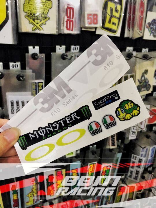 สติกเกอร์ติดชิวหมวกกันน็อค-agv-sticker-agv-helmet