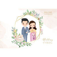 สมุดอวยพรแต่งงานwedding​celebration พร้อมส่ง