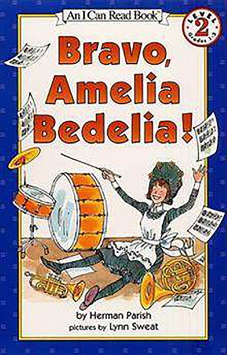 I can read level 2 confused maid cheers Bravo Amelia Bedelia childrens graded reading Wang Peiyus book list English original 4-6 years old