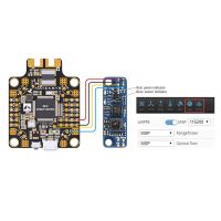 Matek 3901-LOX Optical Flow LIDAR Board Sensor Supports INAV Firmware Suitable For F4 F7 F405 Flight Controller Racing Drones