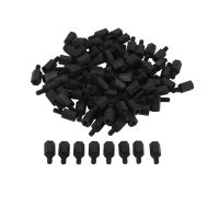 100Pcs M3 Thread 8mm+6mm PCB Fixed Nylon Hex Standoff Spacer Pillar