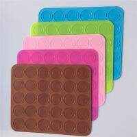 【YF】 Silicone Cake Baking Mat 30 Cavity Pastry Macaron Oven Mould Sheet Pad Tray Kitchen Tools