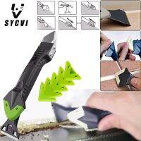 (Aixin)ซิลิโคน Remover 5 In 1 Scraper Kit Soft Grout Kit พร้อมเทปเย็บผ้า Silicon Sealant Scraper Hand Tools Grout Scraper Tools