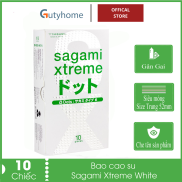 Voucher 10% -Bao cao su có gai Sagami Xtreme White