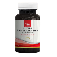 ลูทีน แอนด์ซีแซนทีน ผสมน้ำมันปลา LUTEIN and Zeaxanthin Plus Fish Oil สมุนไพรบ้านพระอาทิตย์ 60 แคปซูล