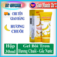 Gel Bôi Trơn Hương Chuối Cream - Tăng Khoái Cảm - Mùi Hương Chuối Nhẹ Dịu