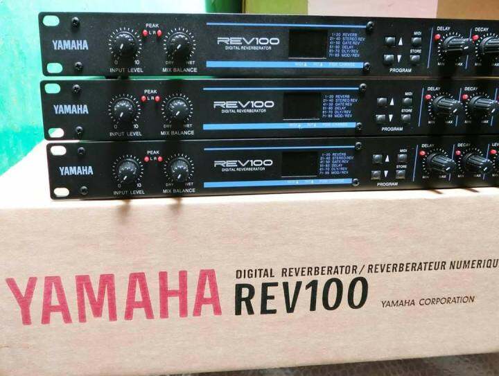 เอฟเฟคเสียงร้อง-yamaha-rev-100-เอฟเฟกต์ไมค์-ปรับเสียงร้อง-พูด-เครื่องดนตรี-เสียงหวานๆyamaha-rev100-digital-reverb-effect