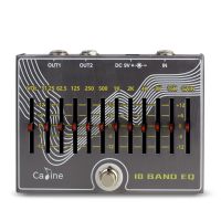 Caline CP-81แป้นเหยียบเอฟเฟกต์กีตาร์โปร่ง EQ 10แบนด์พร้อมวอลลุ่ม/กำไร Verson 3.0