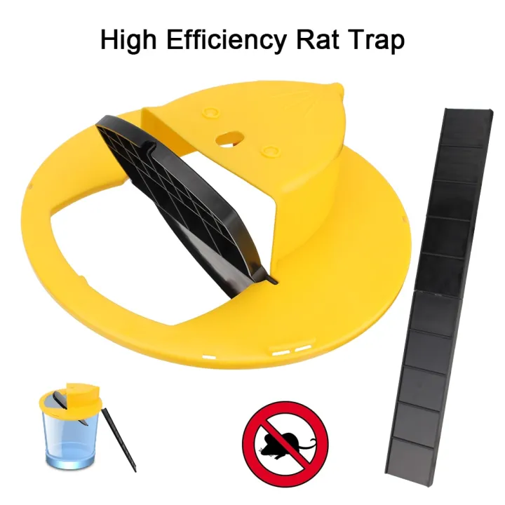 Reusable Smart Mouse Rat Trap Plastic Flip N Slide Bucket Lid Multi