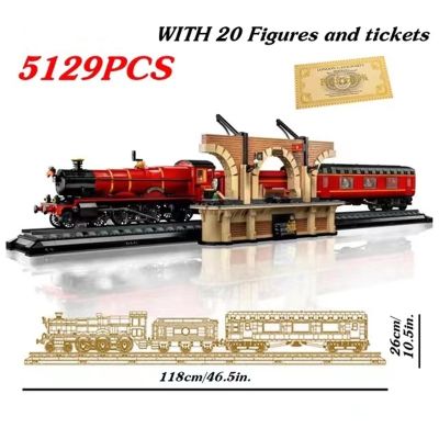 2022 NEW 76405 Express Train Station Collectors Edition Model Building Blocks Assembly Bricks Toys for Kids Christmas Gift