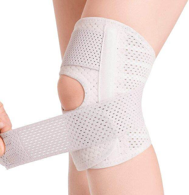 Bandage Knee Brace with Side Stabilizers Relieve Meniscal Tear Knee