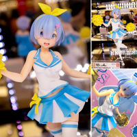 Figure ฟิกเกอร์ งานแท้ 100% Taito จาก Re Zero Starting Life in Another World รีเซทชีวิต ฝ่าวิกฤตต่างโลก Rem เรม Cheerleader ชุดเชียร์ลีดเดอร์ Ver Original from Japan Anime อนิเมะ การ์ตูน มังงะ คอลเลกชัน ของขวัญ New Collection ตุ๊กตา manga Model โมเดล