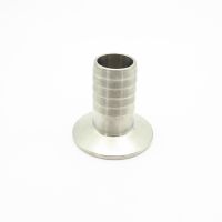 ☒ 25mm Hose Barb x 50.5mm Ferrule OD 304 Stainless Steel Hex Sanitary Connector Pipe Fitting For Homebrew Fit 1.5 Tri Clamp