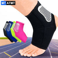 1 PC กีฬาข้อเท้าสนับสนุนถุงเท้ายืดหยุ่น Breathable เท้ารั้ง Sprain Protector สำหรับขี่จักรยานวิ่งบาสเกตบอลฟุตบอลฟิตเนส-hexinge