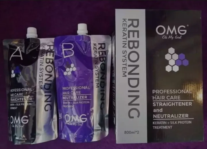 OMG Rebonding Keratin Set(800ml) Lazada PH