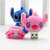 การ์ตูนแท้ Lilo &amp; Stitch USB แฟลชไดร์ฟ128GB 8GB 16GB 32GB U Disk ยูเอสบีเมมโมรี่น่ารัก64GB ปากกา Usb แฟลช Usb