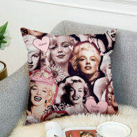 ปลอกหมอน Marilyn Monroe ปลอกหมอนตกแต่งโพลีเอสเตอร์โยนปลอกหมอนสไตล์-3