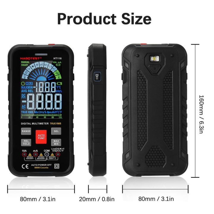 goft-ht116-test-instrument-detector-automatic-clamp-multimeter-screen-display