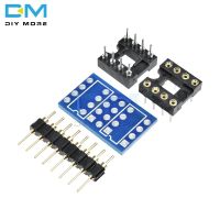 Seasboat Dual DIP8 To DIP8 Mono Opamp PCB Pin สำหรับ NE5532 OPA2132 OPA627 TL072 P07โมดูลบอร์ด