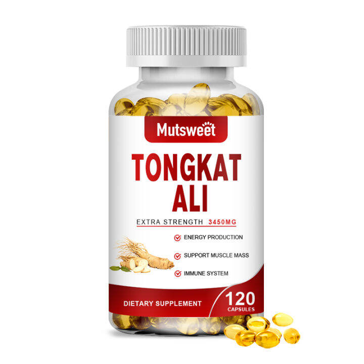 Tongkat Ali Capsules with 9 Powerful Herbal Ingredients for Performance