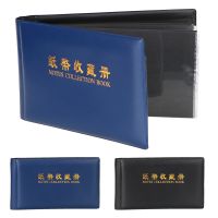 30 Pages Money Banknote Paper Money Collection Album for Collector Collection Pockets Creative Loose Leaf Sheet Protective Bag